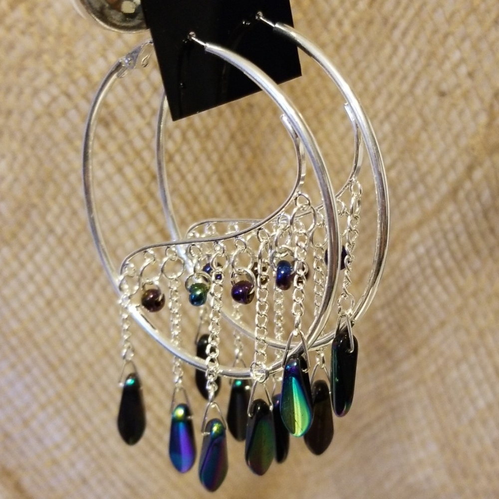 Hoop Dangle Earrings